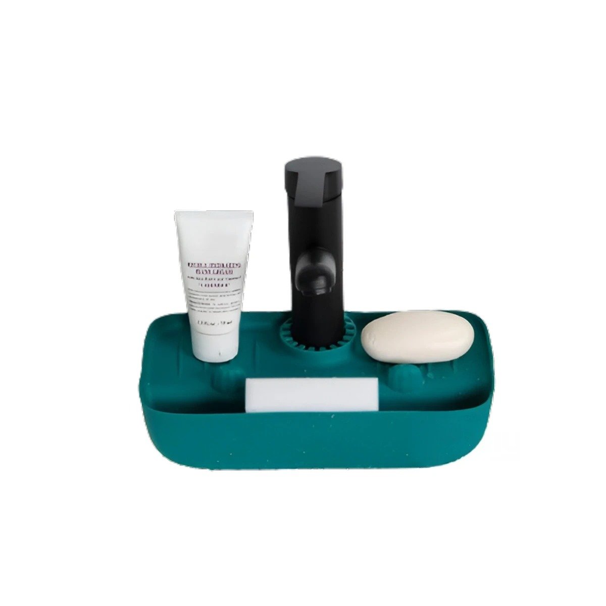 PACK2 PROTECCION DEL LAVADERO CON ACCESORIO EN SILICONA VERDE Y+REGALO STICKER - 2