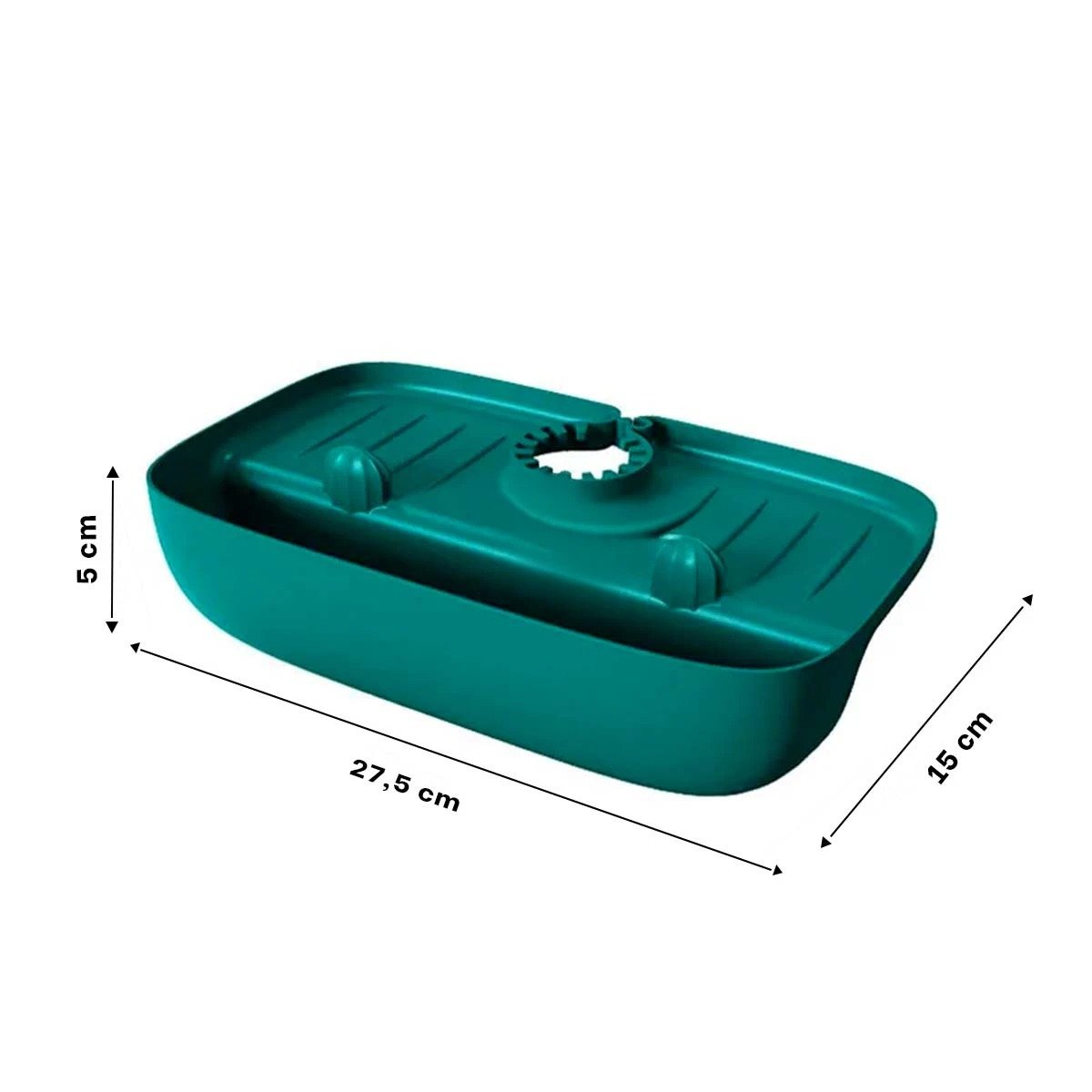 PACK2 PROTECCION DEL LAVADERO CON ACCESORIO EN SILICONA VERDE Y+REGALO STICKER - 4