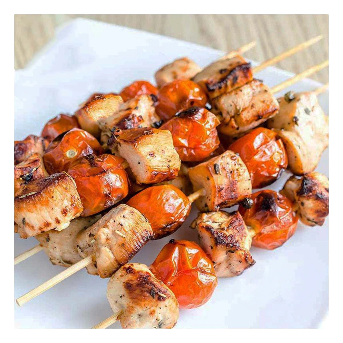 PACK6 PINCHOS 30CM 85UNID PARA EVENTOS CASEROS Y CELEBRACIONES COLOR NATURAL - 2