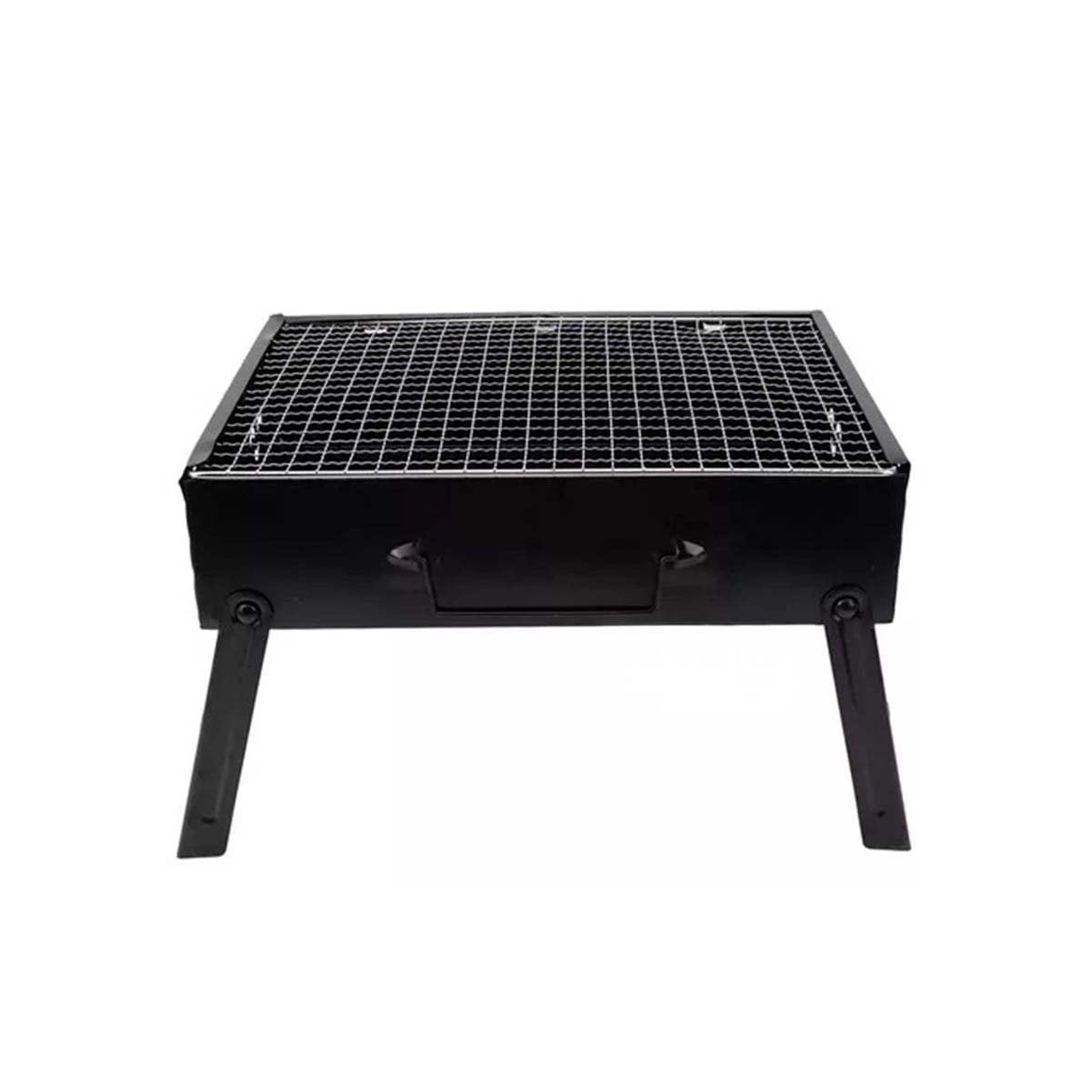 PARRILLA PORTATIL DE METAL EN COLOR A CARBON PARA BALCON ORDENADO Y+REGALO STICKER - 1