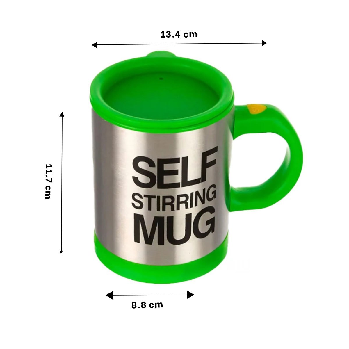 PACK12 MEZCLADOR PARA CAFE 400 ML CON 2 PILAS AAA PARA CASA VERDE Y+PAPEL REGALO - 4