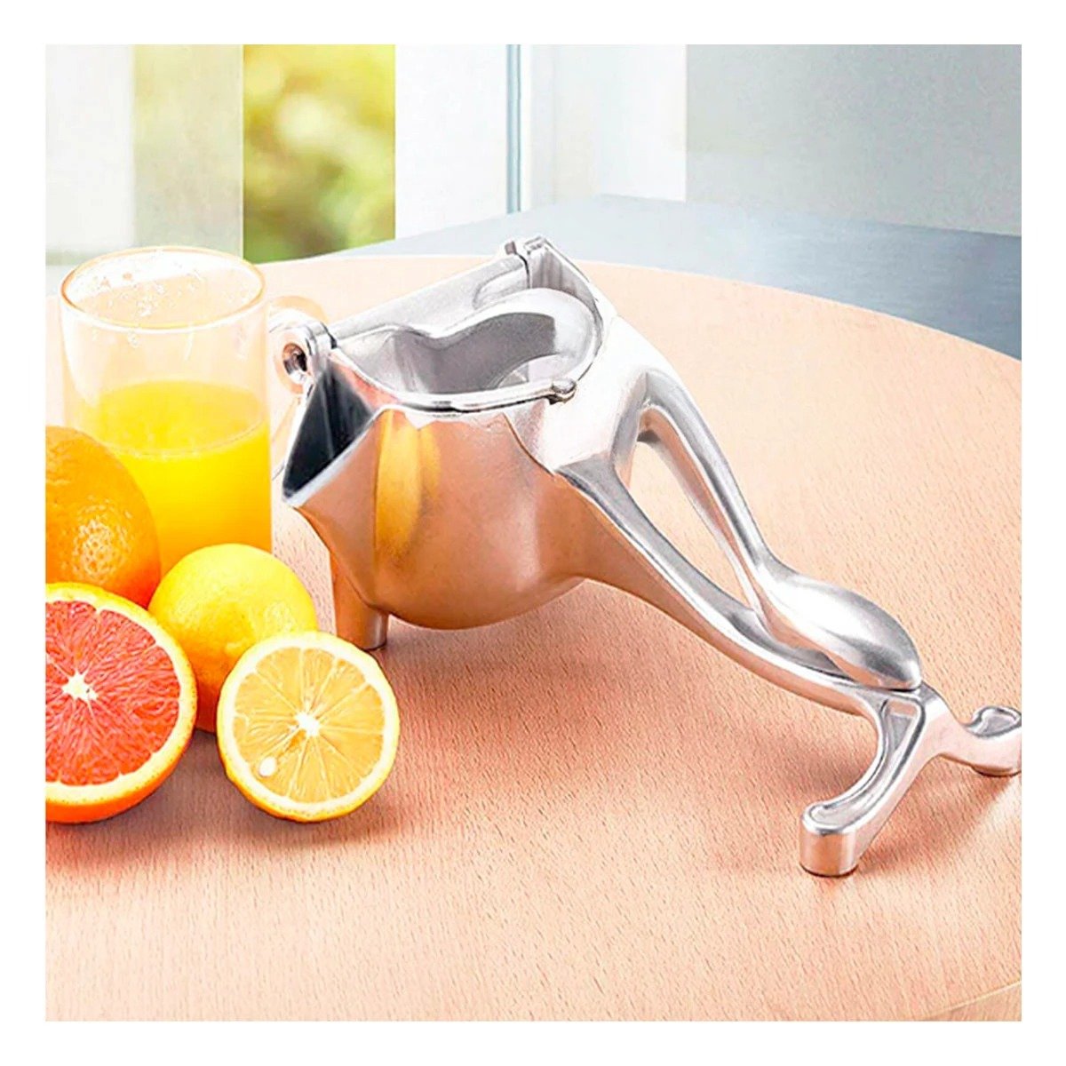 PACK2 UTENSILIO DE NARANJA CON DIMENSIONES EN ACERO INOXIDABLE EN COLOR PLATEADO - 5