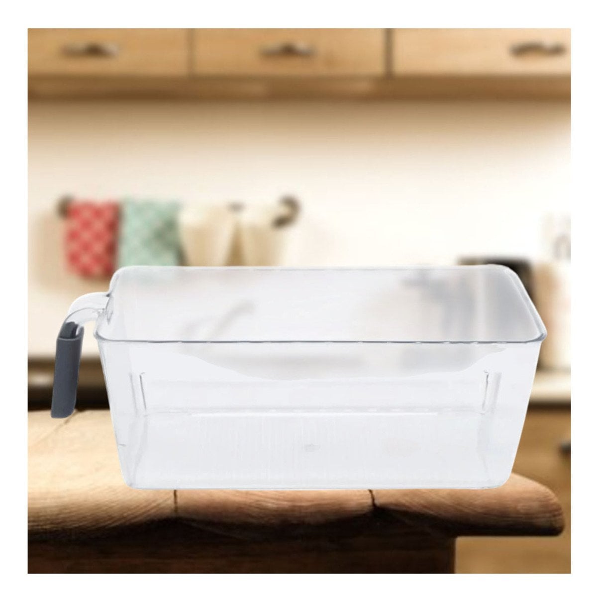 PACK12 ACCESORIO DE COCINA RECTANGULAR CON ASA PARA REFRIGERADOR PLOMO - 5
