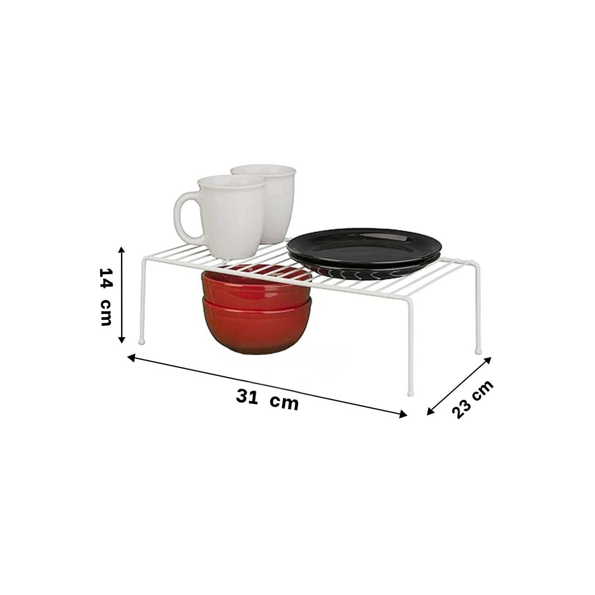 PACK4 ORGANIZADOR PARA ESPACIOS INTERNOS BLANCO FABRICADO EN METAL CON 4 PATAS Y+PAPEL REGALO - 4