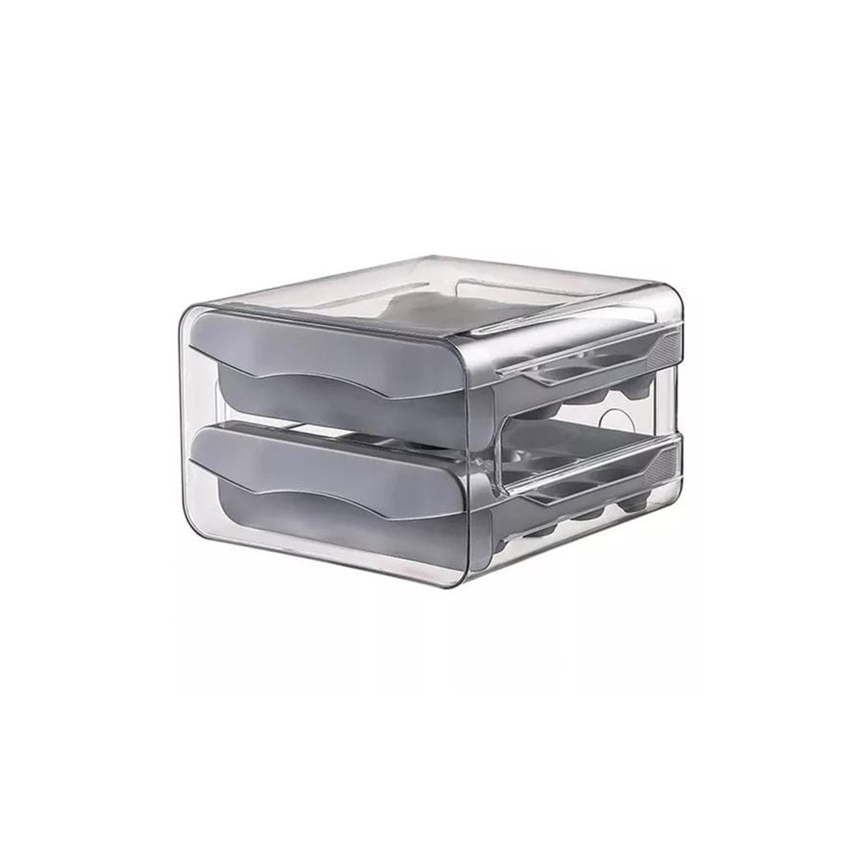 PACK2 SOPORTE COMPACTO EN COLOR PLOMO INTEGRADO CON MARCO DOBLE ACRILICO Y+REGALO STICKER - 2