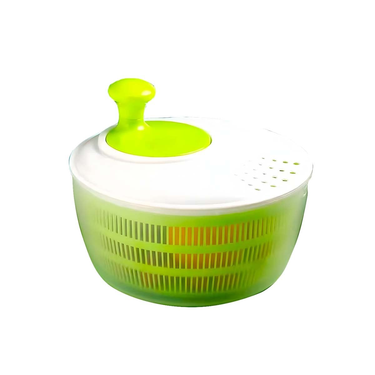PACK6 CUENCO CENTRIFUGADOR VERDE Y BLANCO COMODO Y FACIL DE LIMPIAR Y+REGALO STICKER - 2