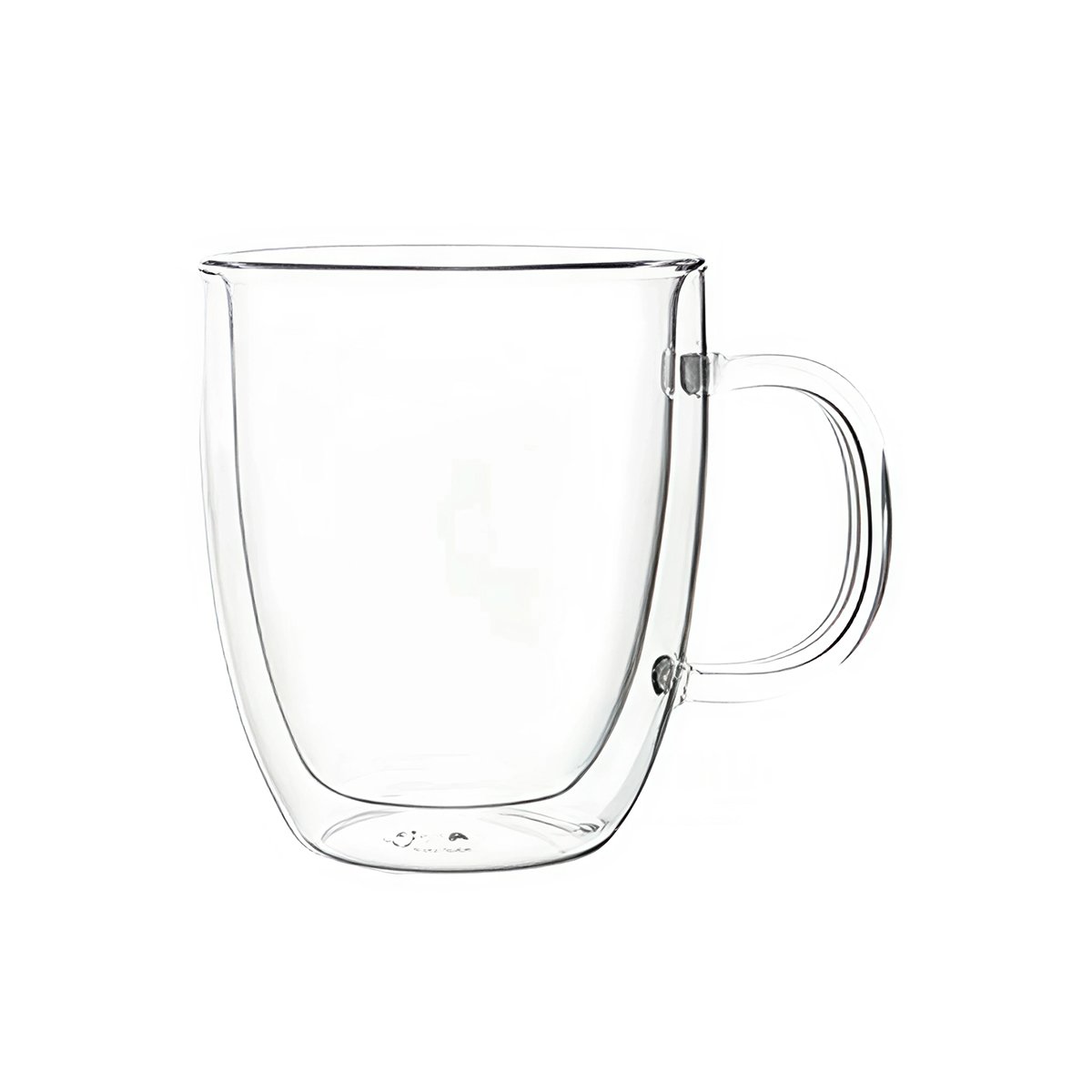 PACK12 VASO DE 250ML PERFIL DE DIMENSIONES 8X8X11CM COLOR TRANSPARENTE VIDRIO Y+REGALO STICKER - 2