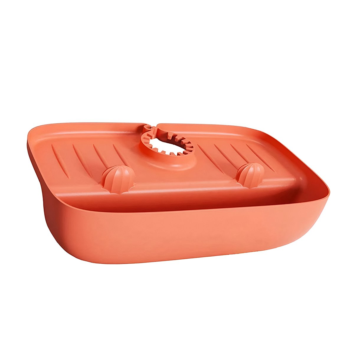 ESCURRIDOR DE COCINA EN SILICONA PARA LAVADERO COLOR ANARANJADO Y+LIGAS REGALO - 5