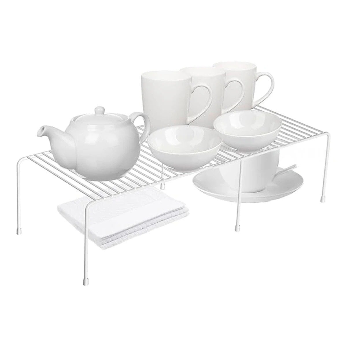 PACK12 SEPARADOR COMPACTO EXPANDIBLE EN BLANCO CON 6 PATAS METALICAS Y+REGALO STICKER - 2