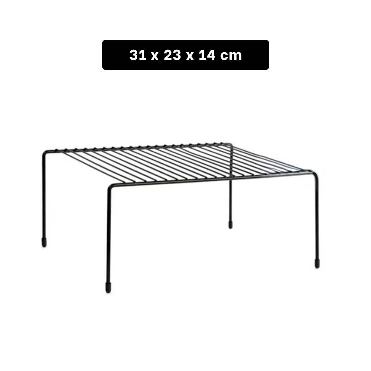 REJILLA DE ORGANIZACION NEGRO EN METAL CON SISTEMA EXPANDIBLE Y 4 PATAS FIRMES Y+PAPEL REGALO - 4