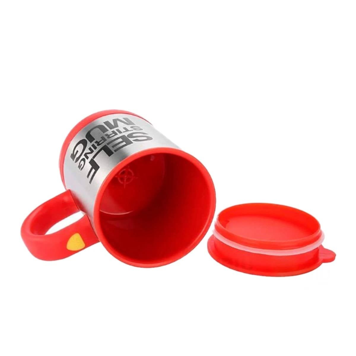 LICUADORA PORTATIL 400 ML CON 2 PILAS AAA PARA JUGOS Y SMOOTHIES ROJO Y+REGALO STICKER - 1