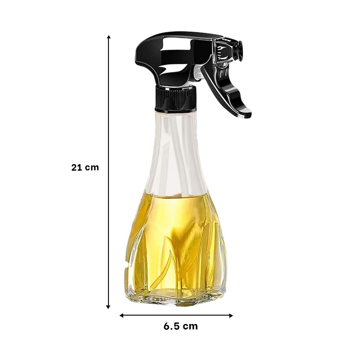 PACK12 CONTENEDOR DE ACEITE SPRAY 240ML NEGRO FACIL DE USAR Y DURADERO YREGALO STICKER - 4