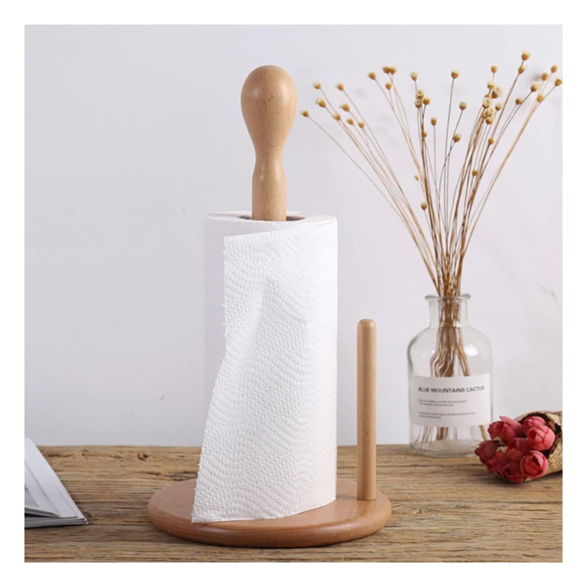 PACK6 ESTANTE PRACTICO VERTICAL DE COCINA CON DOBLE PALO Y BASE ESTABLE - 5