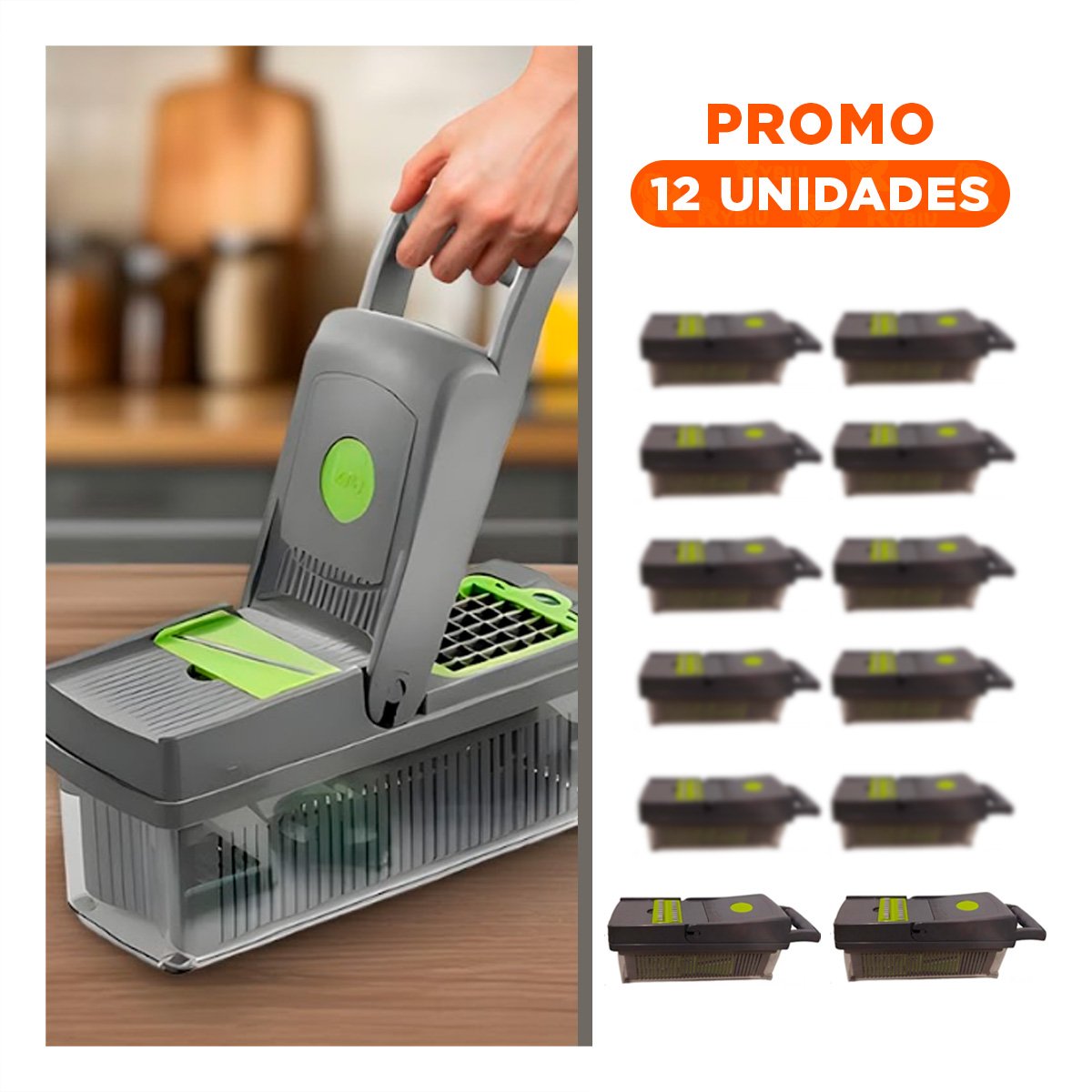 PACK2 CORTADOR DE PREPARACION PRACTICA EN PLASTICO RESISTENTE Y+REGALO STICKER - 1