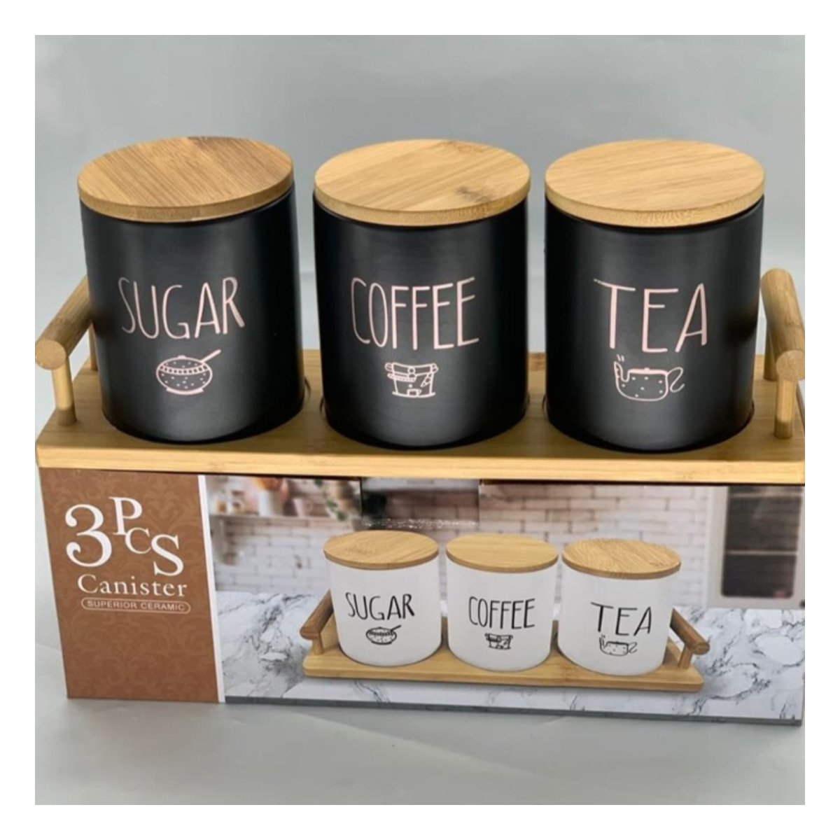 PACK6 ESTANTE PORTACONTENEDORES CON TAPA QUE FACILITA ORGANIZAR DE FORMA SEGURA YPAPEL REGALO - 2