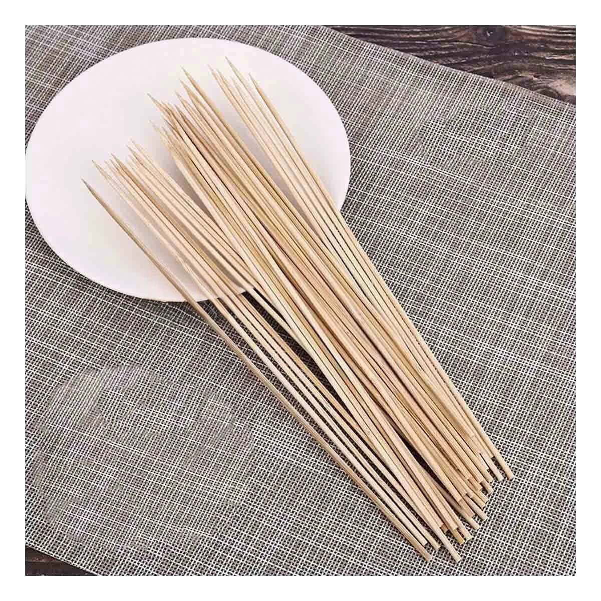 PACK4 PALITOS FIRMES DE BAMBU NATURAL 85UNID PARA USO DIARIO EN COCINA 30CM - 3