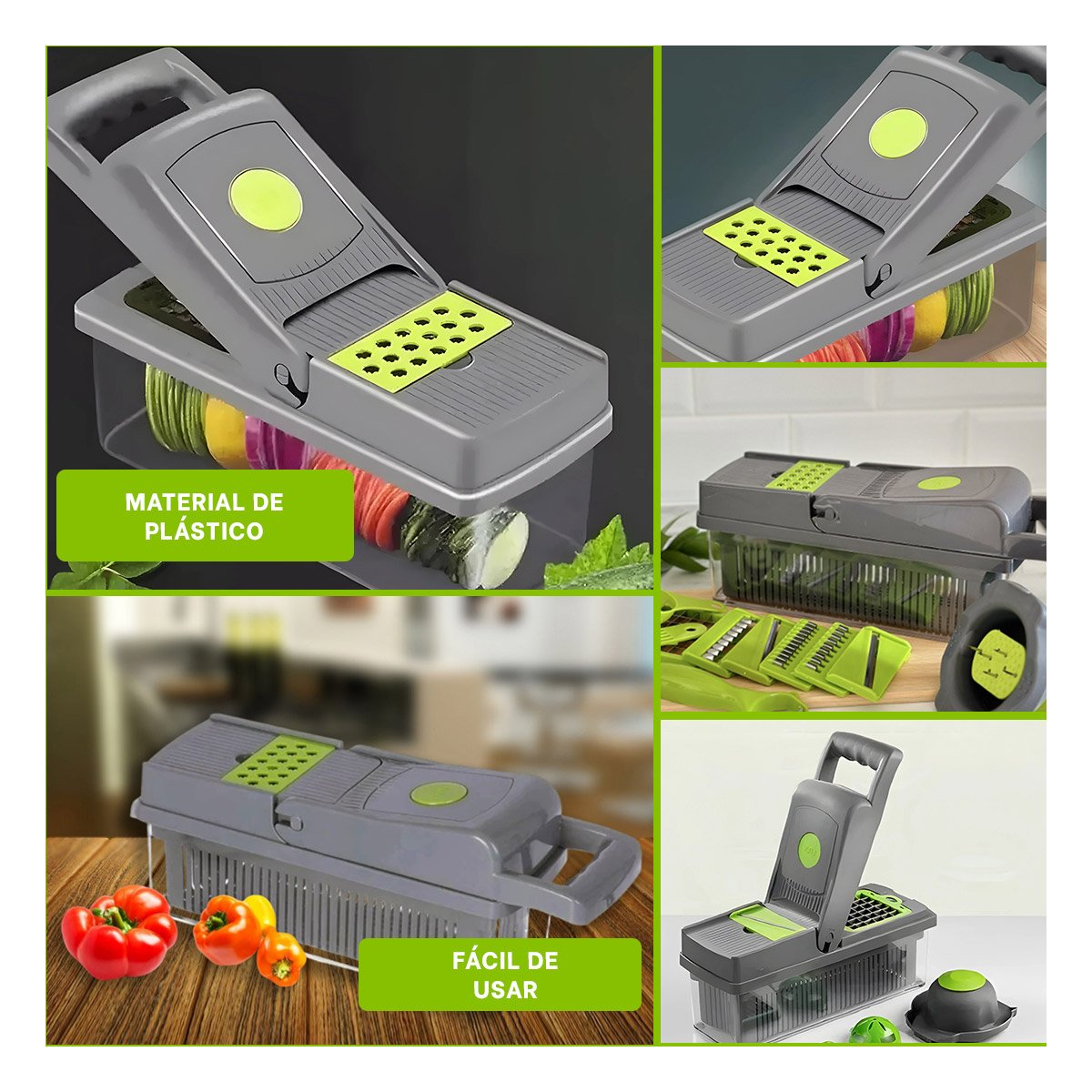 PACK6 RALLADOR DINAMICO CON BASE EN PLASTICO SOLIDO PARA TRABAJO CONTINUO Y+PAPEL REGALO - 3