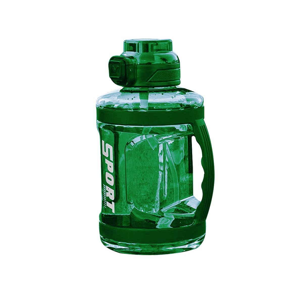 PACK6 CONTENEDOR BIDON VERDE RESISTENTE Y FACIL DE LIMPIAR TODOS LOS DIAS YREGALO STICKER - 2