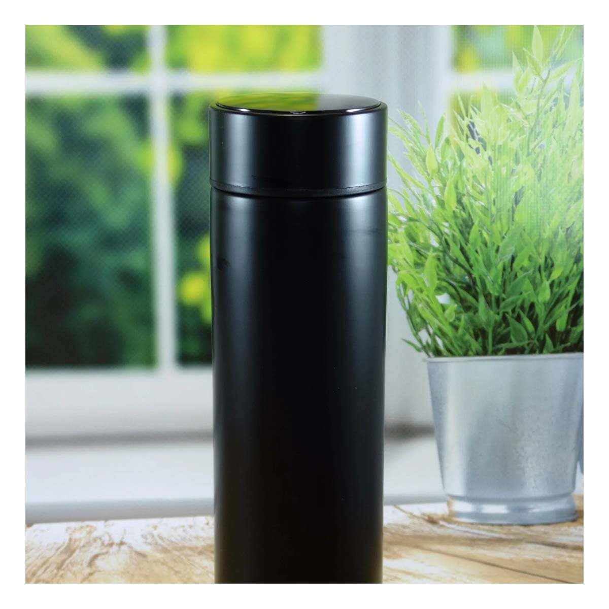 PACK6 ENVASE COMPACTO 500 ML CON FILTRO DE TE PARA MANTENER CAFE O TE Y+REGALO STICKER - 3