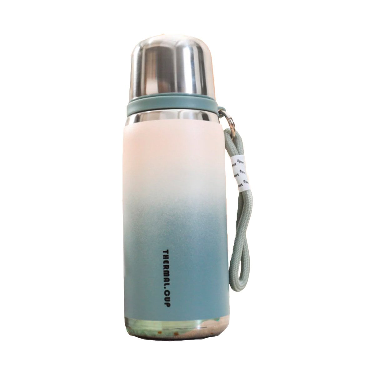 PACK6 CONTENEDOR 800ML AZUL DOBLE PARED QUE CONSERVA TEMPERATURA POR HORAS Y+REGALO STICKER - 2