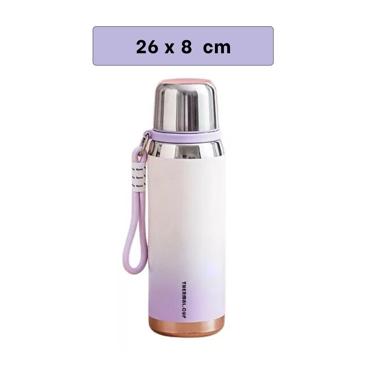 PACK2 ENVASE 800ML LILA CON TAPA SEGURA Y DISEÑO MODERNO PARA OFICINA O CASA Y+PAPEL REGALO - 4