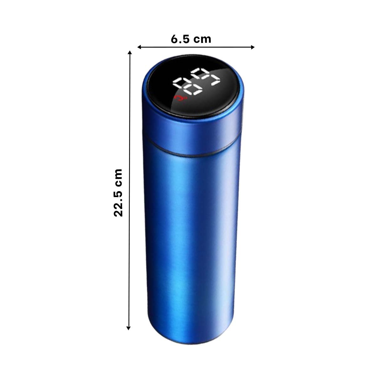 PACK4 FRASCO TERMICO MODERNO 500 ML CON FILTRO DE TE PARA HOGAR AZUL Y+PAPEL REGALO - 4