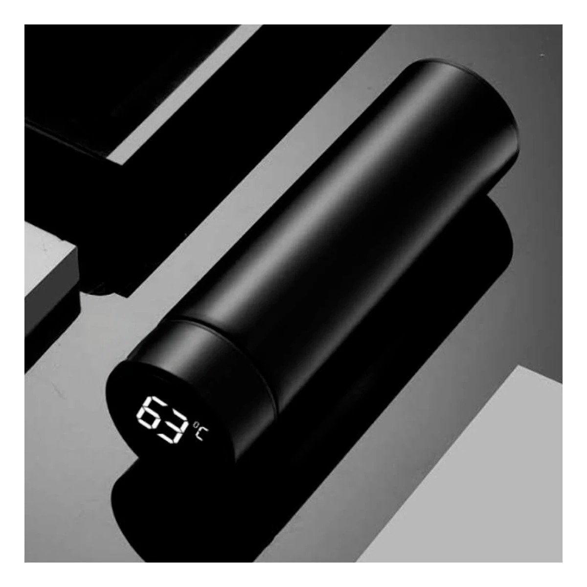 TERMO DIGITAL INTELIGENTE 500 ML CON FILTRO DE TE PARA CAFE Y TE EN CASA - 5