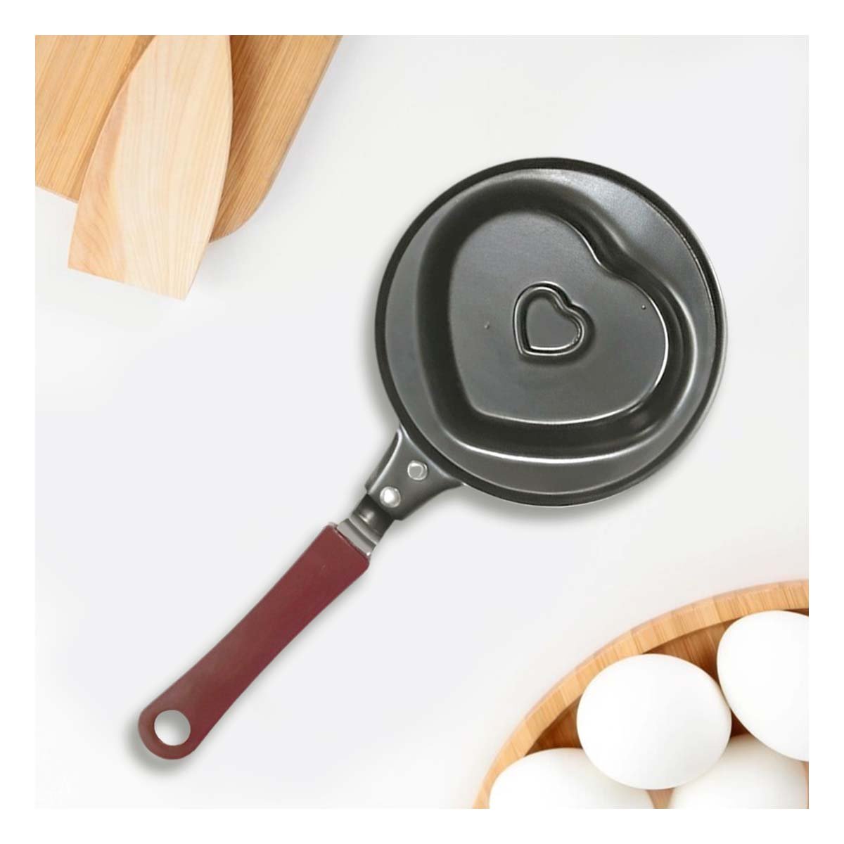PACK2 OLLA CABEZA DE CORAZON PLOMO COMODA Y RESISTENTE COCINAR COMIDAS - 3
