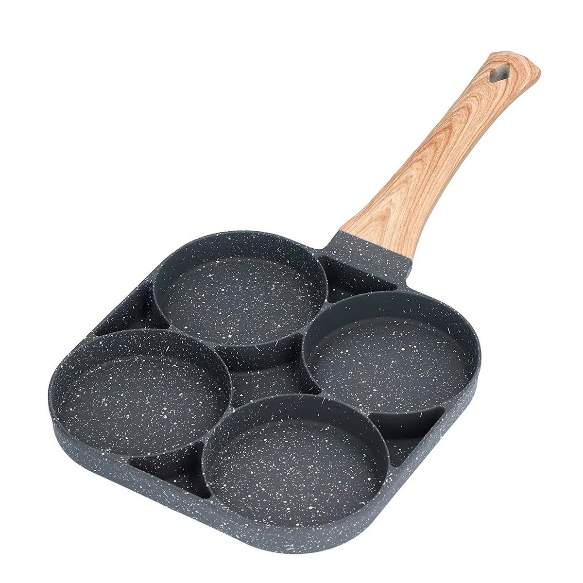 SARTEN ANTIADHERENTE DE 4 DIVISIONES EN PLOMO PARA DESAYUNOS COMPLETOS YLIGAS REGALO - 5