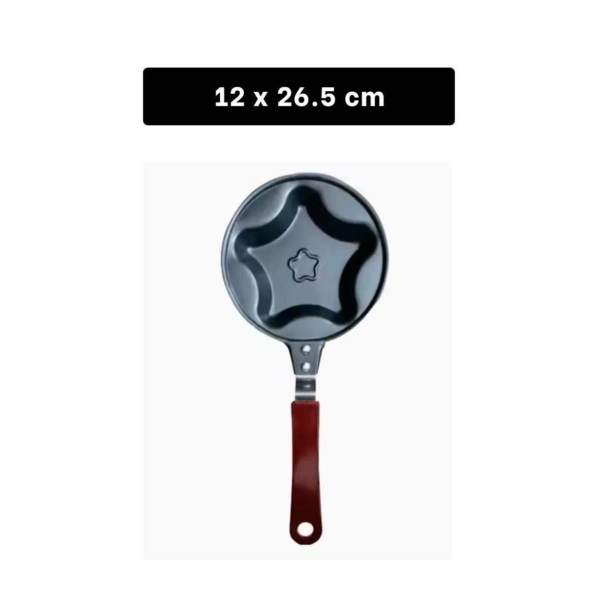SARTEN CABEZA DE ESTRELLA PLOMO COMODO Y FACIL DE USAR COCINAR INGREDIENTES YREGALO STICKER - 4