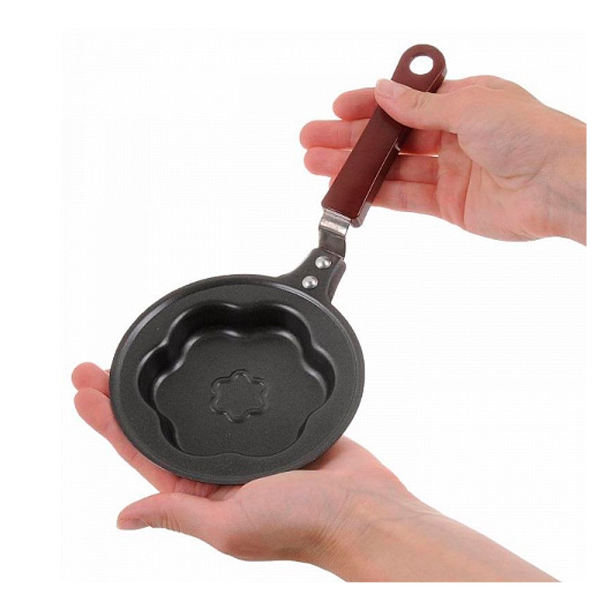 SARTEN CABEZA DE FLOR PLOMO DURADERO Y RESISTENTE COCINAR COMIDAS YLIGAS REGALO - 5