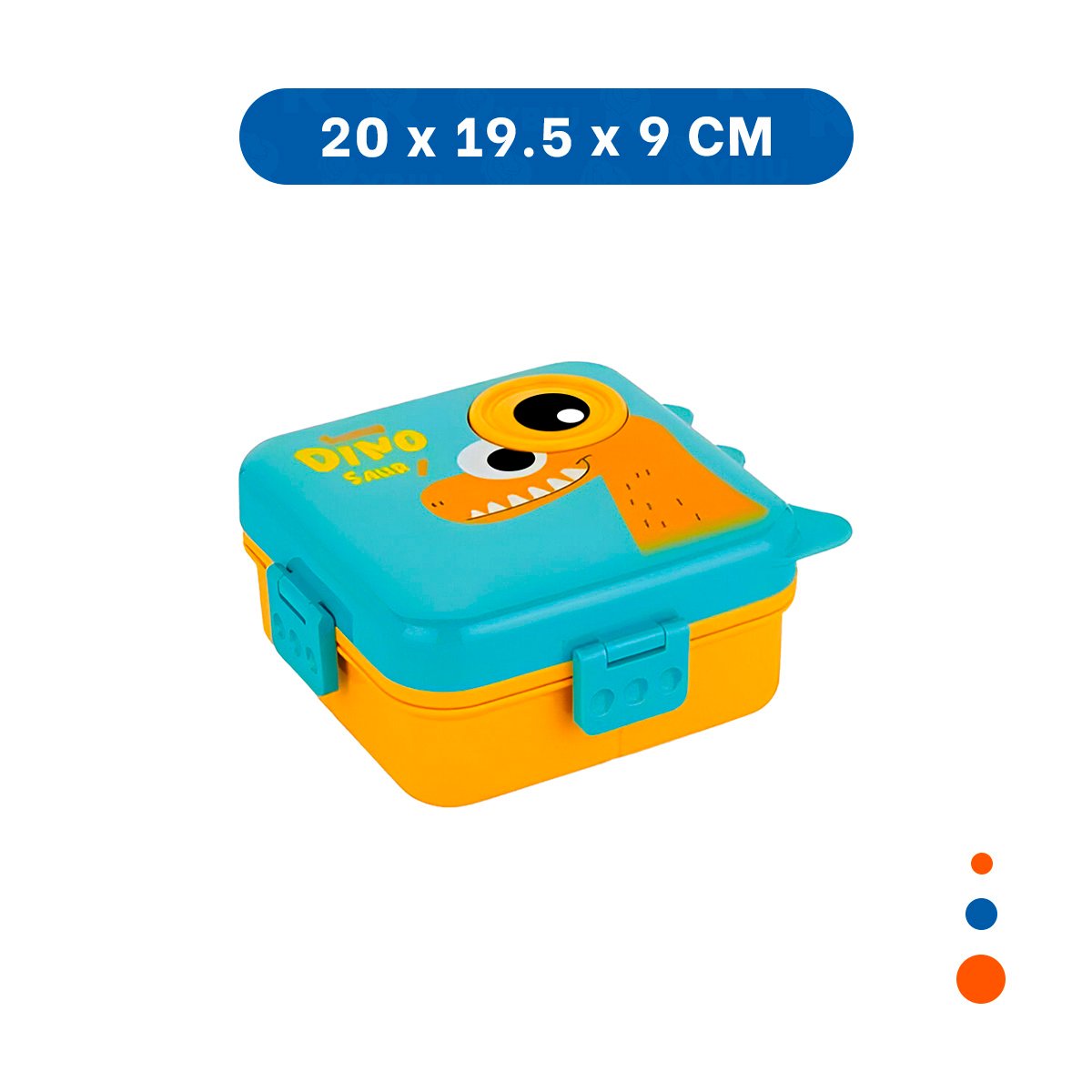 TAPER APILABLE QUE FACILITA LA ORGANIZACION 1600ML CELESTE Y AMARILLO Y+PAPEL REGALO - 4