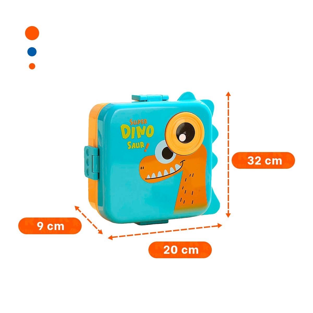 PACK12 CONSERVADOR VERSATIL PARA APILAR Y GUARDAR 1600ML CELESTE Y AMARILLO - 4