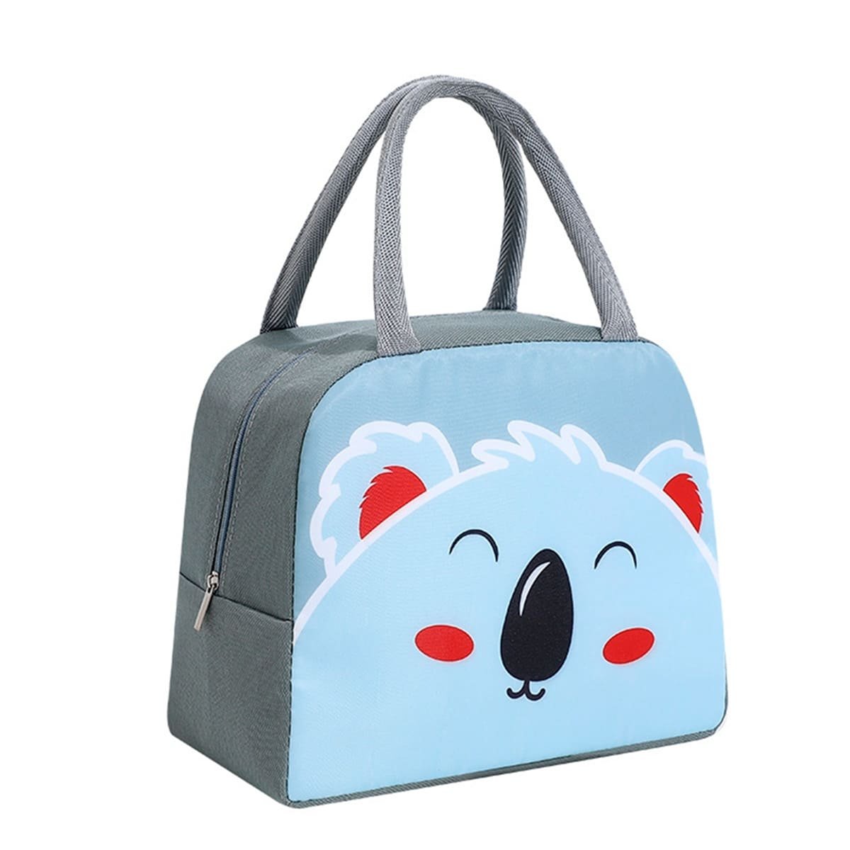 PACK6 RECIPIENTE ALIMENTICIO TERMICO PERFECTO PARA OFICINA KOALA PLOMO OSCURO Y+REGALO STICKER - 2