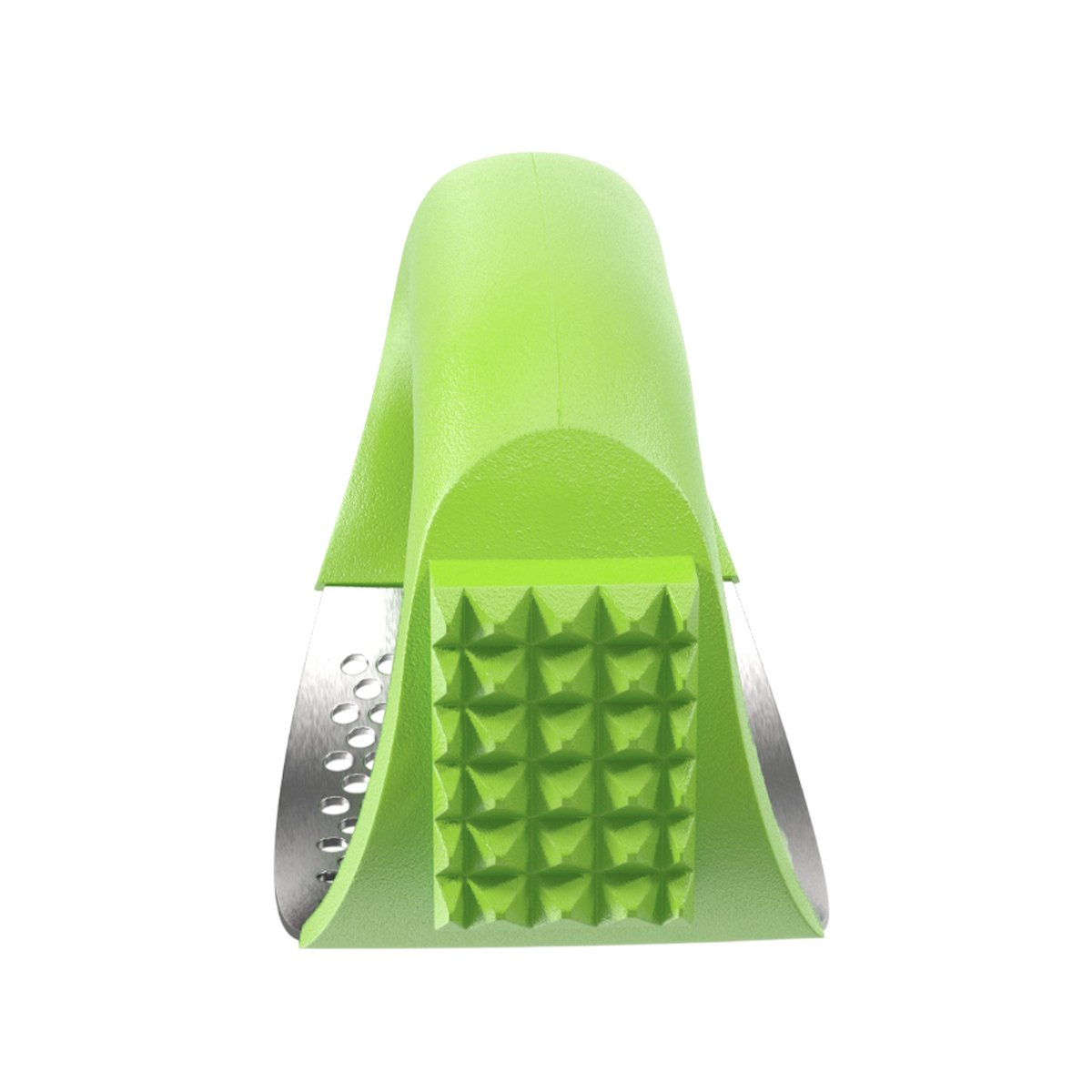 PACK4 PICADOR VERDE LIMON Y PLATEADO CON MANGO DE PLASTICO PARA COCINA ACTIVA YPAPEL REGALO - 3