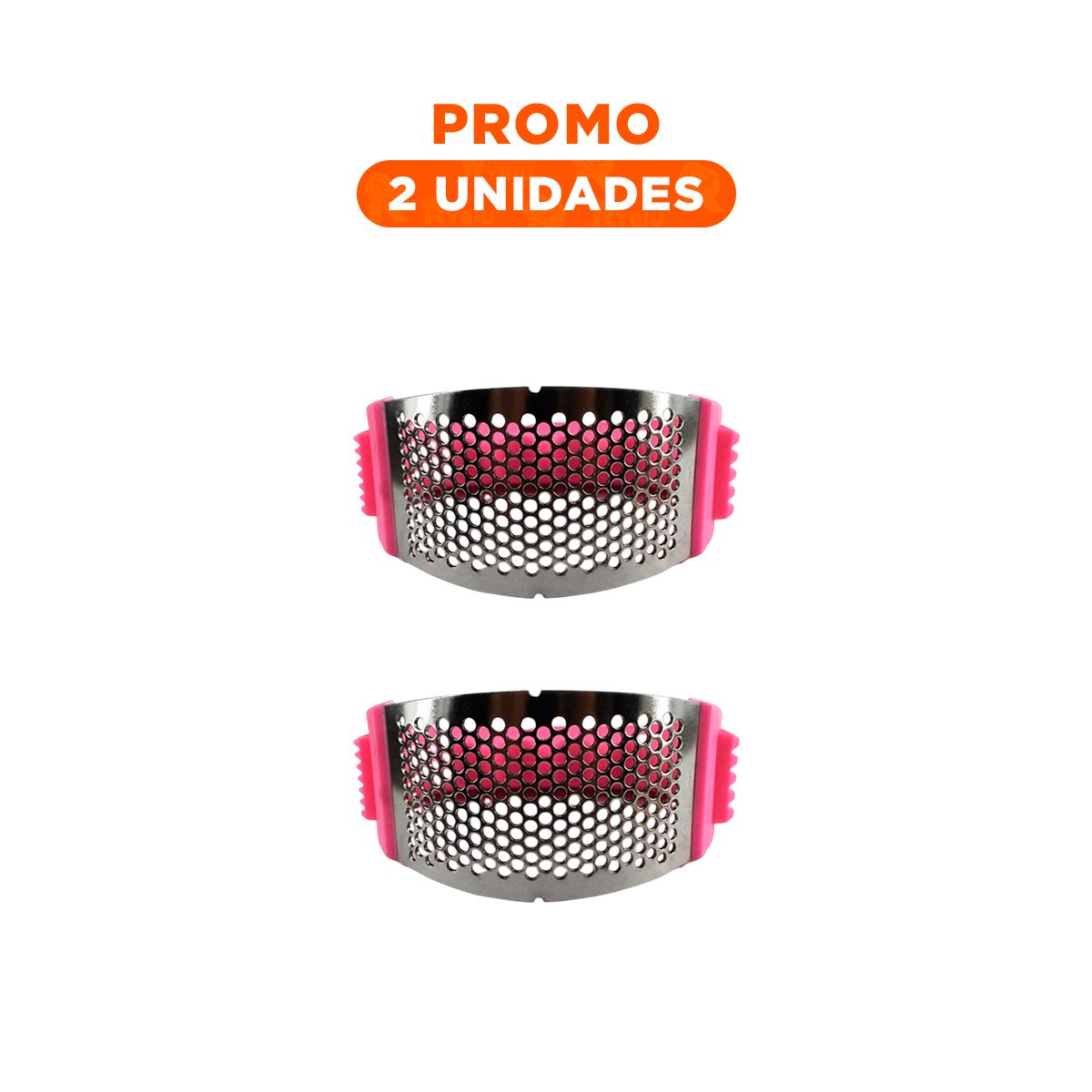 PACK2 PICADOR ROSADO Y PLATEADO CON MANGO DE PLASTICO PARA USO CONTINUO YREGALO STICKER - 1