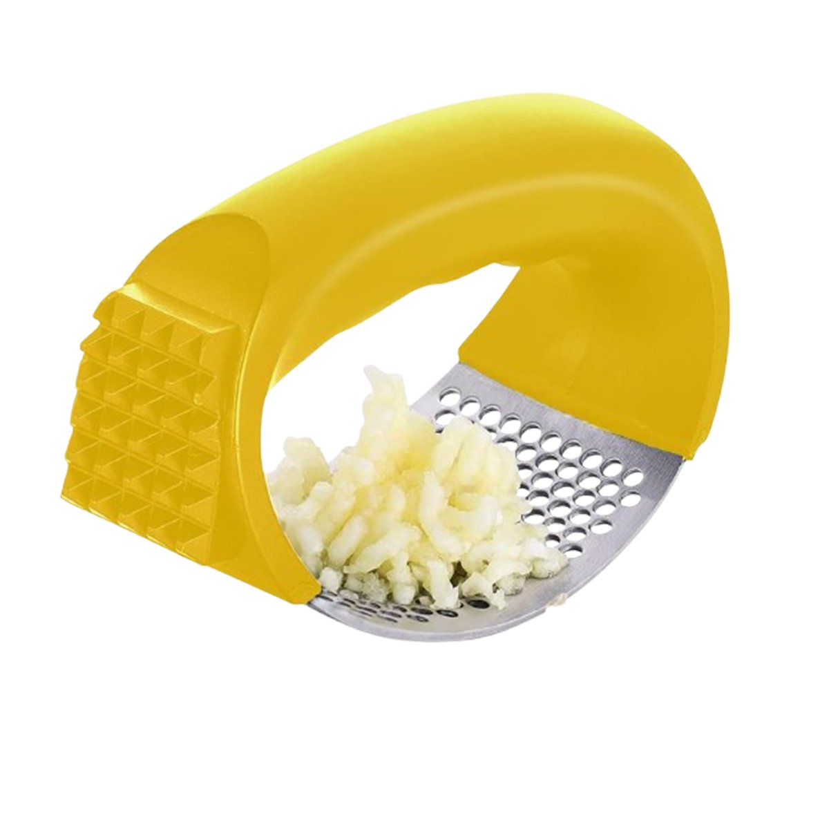 PACK12 PRENSA AMARILLO Y PLATEADO CON MANGO DE PLASTICO PARA USO EN HOGAR YREGALO STICKER - 2