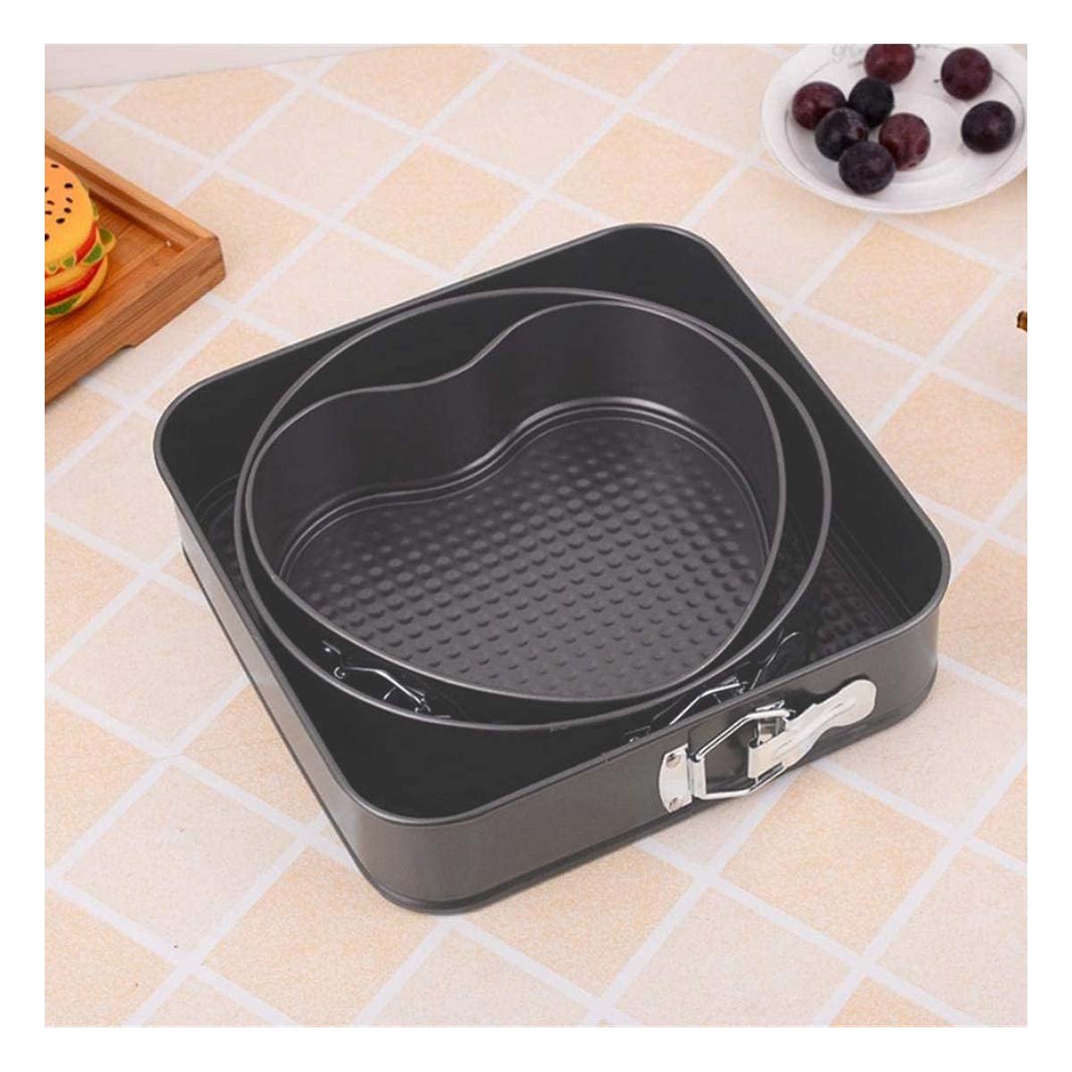 PACK12 COMBO DE REPOSTERIA COLOR PLATEADO CON 3 FORMAS Y MEDIDAS PRACTICAS YPAPEL REGALO - 3