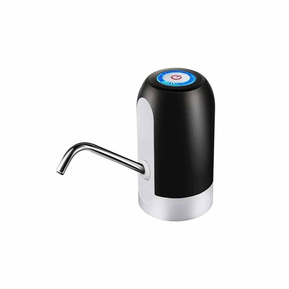 DISPENSADOR DE COLOR NEGRO DE AGUA CON SISTEMA ELECTRICO RECARGABLE YREGALO STICKER - 1