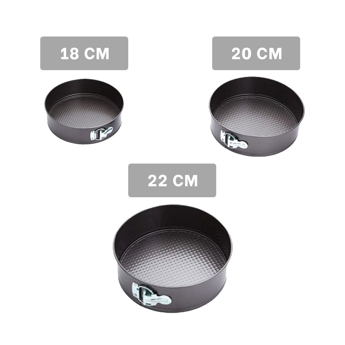 PACK6 KIT PARA PREPARACIONES CASERAS PLATEADO CON 3 CIRCULOS Y MEDIDAS DIVERSAS YPAPEL REGALO - 4