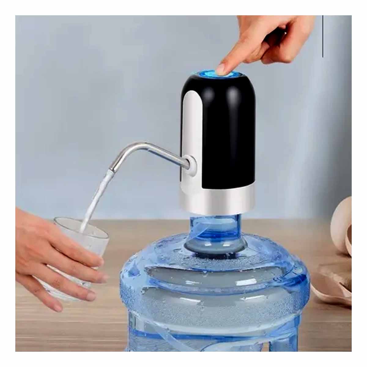 PACK12 MODULO DISPENSADOR DE AGUA ELECTRICO RECARGABLE DE COLOR NEGRO YPAPEL REGALO - 3