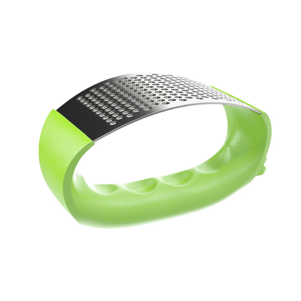 TRITURADOR DE AJO CON MANGO VERDE LIMON Y PLATEADO EN PLASTICO RESISTENTE YLIGAS REGALO - 5