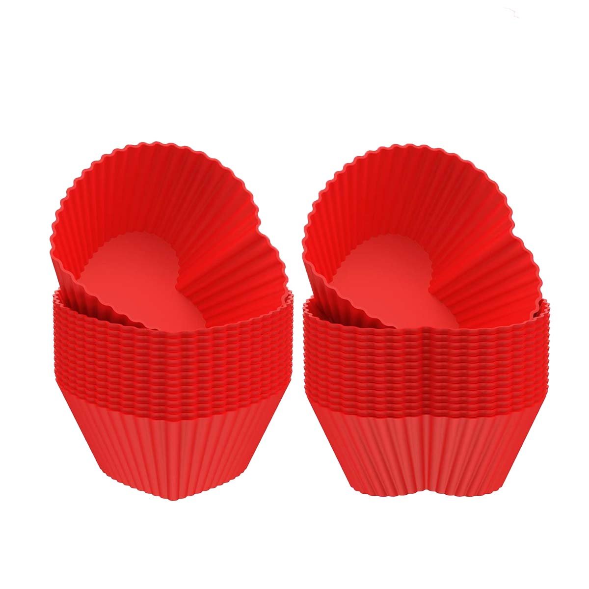 PACK12 MOLDE CORAZON FLEXIBLE DE SILICONA PARA REPOSTERIA Y DULCES CASEROS YREGALO STICKER - 2