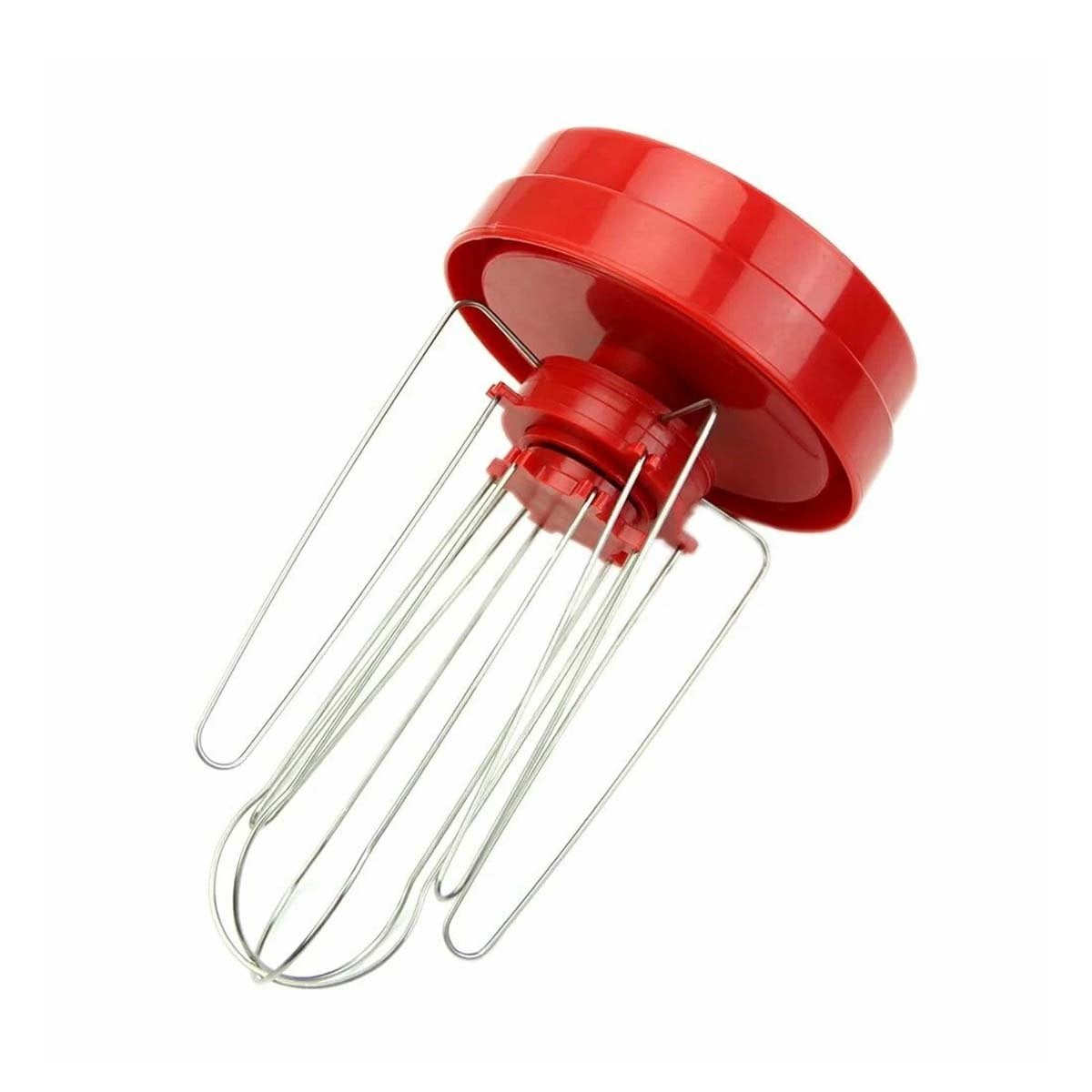 DISPENSADOR FACIL DE MASA ROJO PARA PREPARAR PANES Y PASTELES YLIGAS REGALO - 5