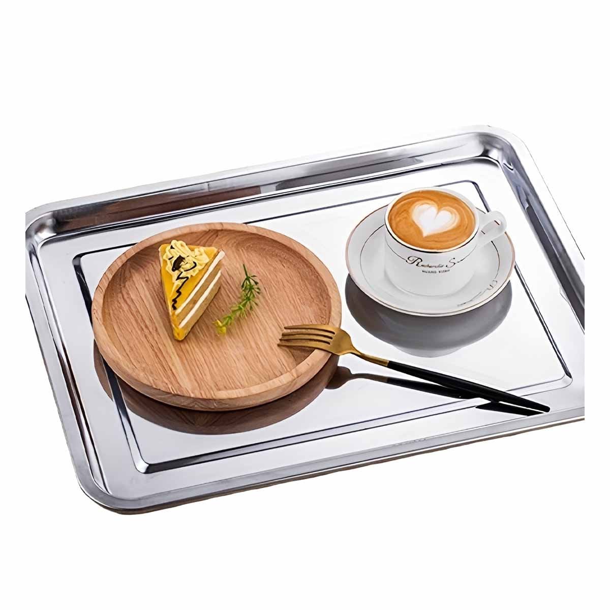 PACK12 SOPORTE GRANDE RECTANGULAR DE ACERO PLATEADO PARA COCINA Y HOGAR YREGALO STICKER - 2
