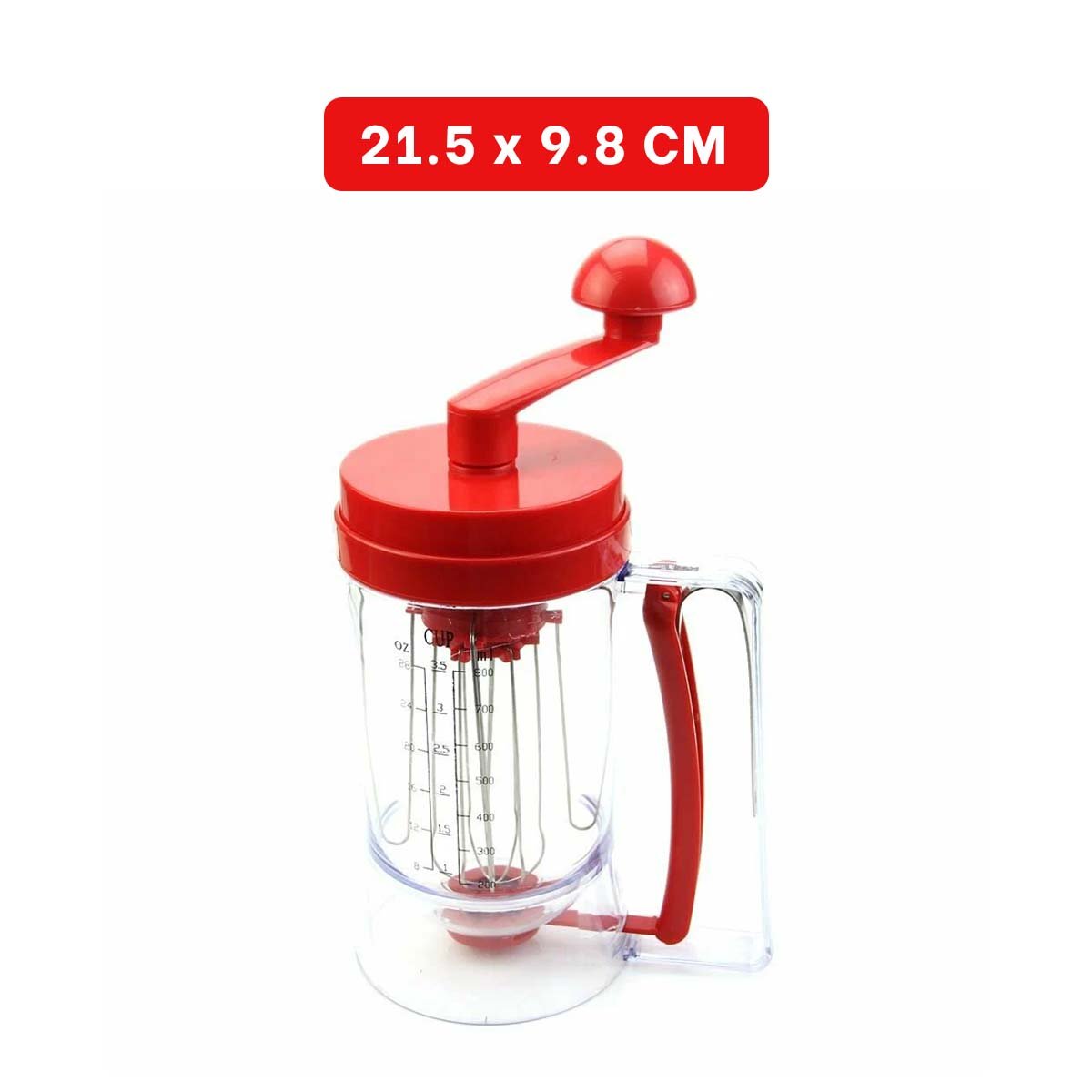 PACK12 EXPENDEDOR DE MASA MANUAL ROJO PARA COCINA HOGAR Y REPOSTERIA YPAPEL REGALO - 4