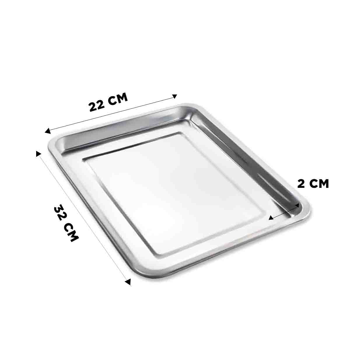 PACK12 REJILLA DE ACERO RECTANGULAR PLATEADA PARA ORGANIZAR ALIMENTOS Y SNACKS - 4