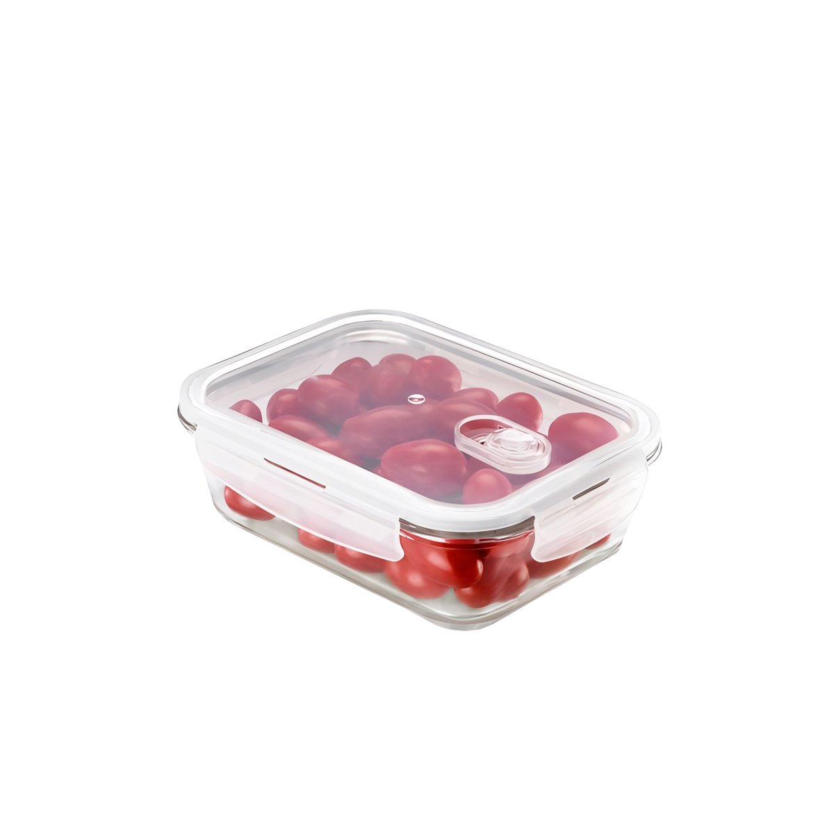 CONTENEDOR DE VIDRIO CON TAPA 1040ML TRANSPARENTE PARA COCINA Y HOGAR YLIGAS REGALO - 5