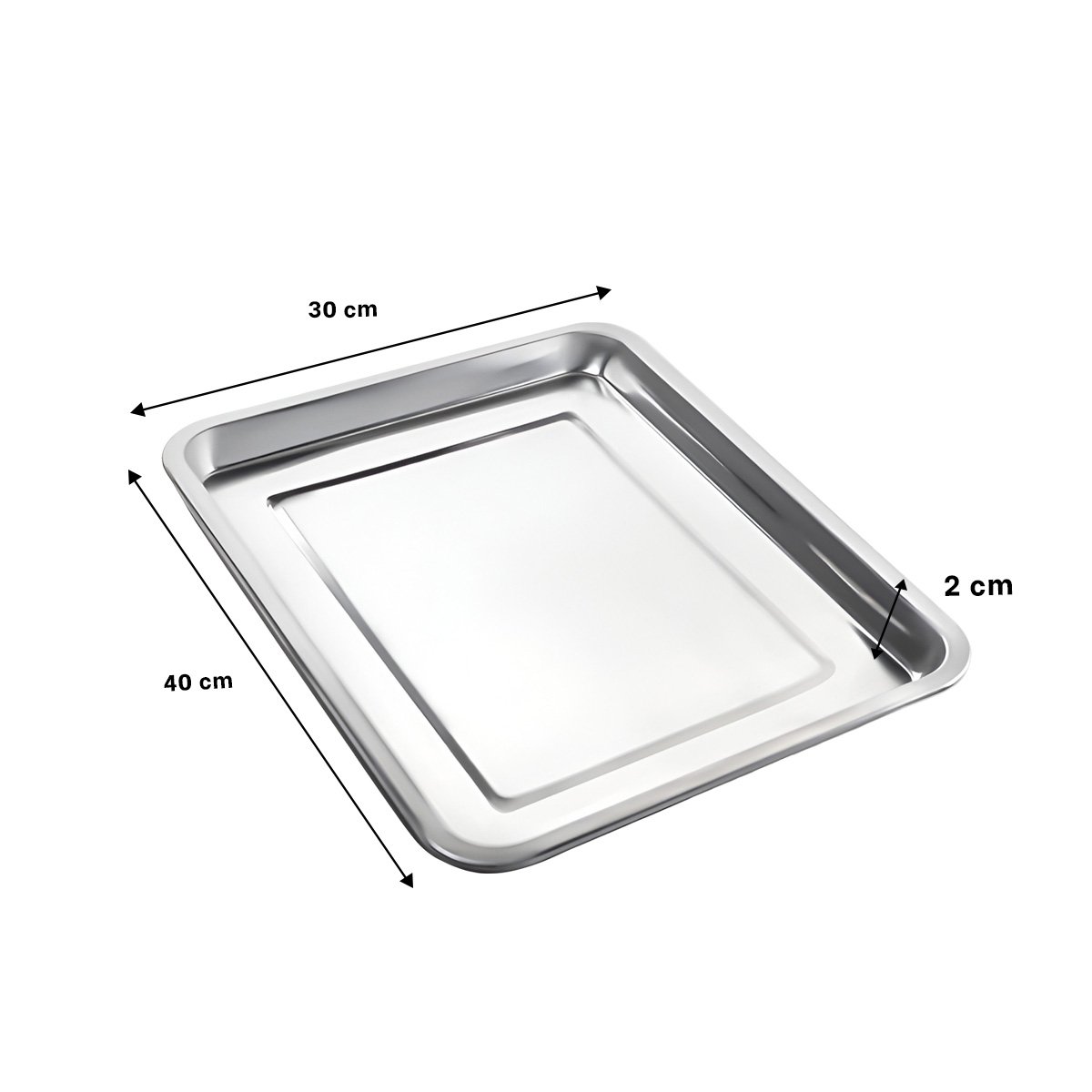 PACK12 PLATO ALTA CALIDAD DE ACERO PARA COCINA HOGAR Y DECORACION PLATEADA YPAPEL REGALO - 4