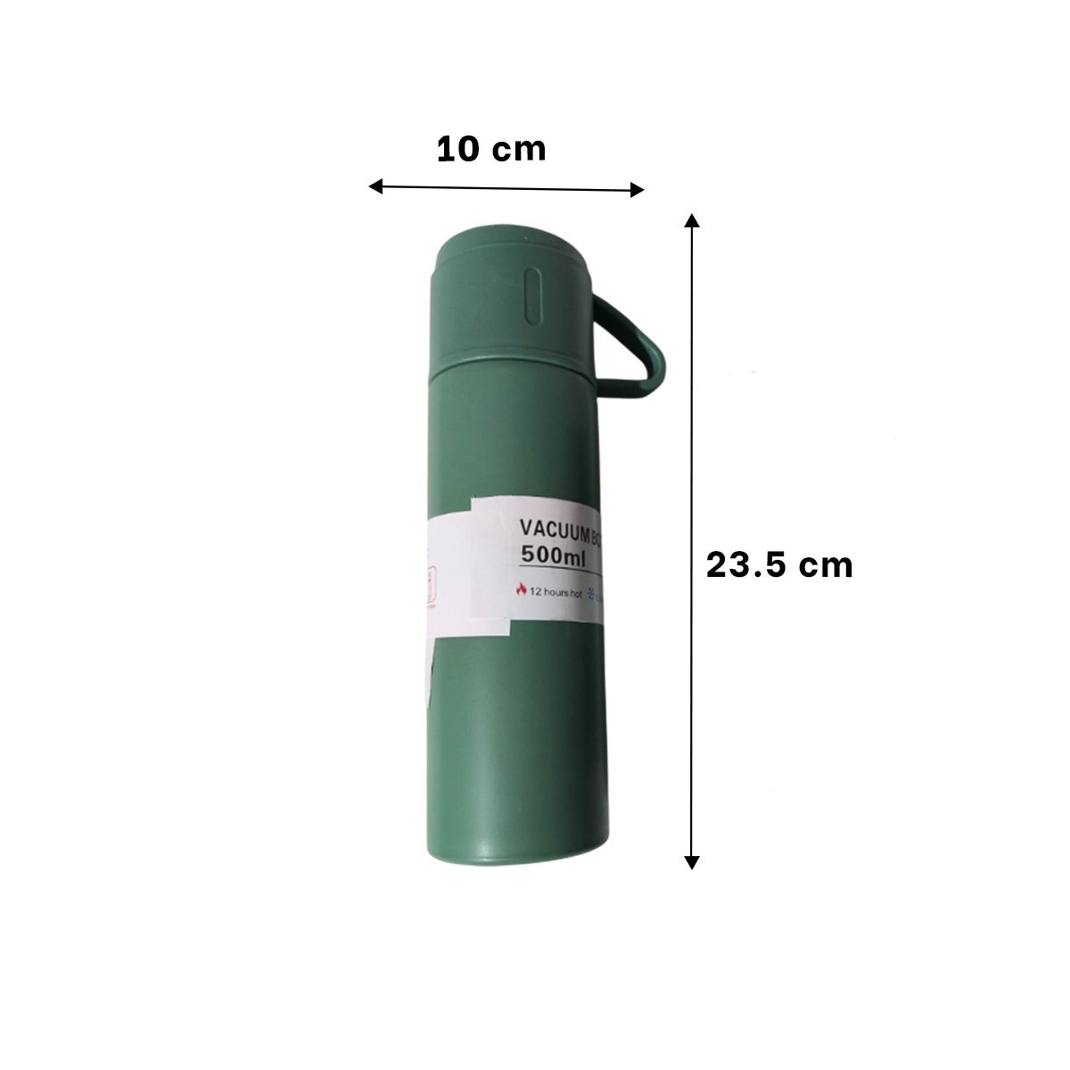 PACK6 CANTIMPLORA VERDE CON 2 TAZAS PARA HOGAR Y OFICINA YREGALO STICKER - 4
